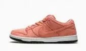 nike dunk low retro pas cher suede salmon white pig eight